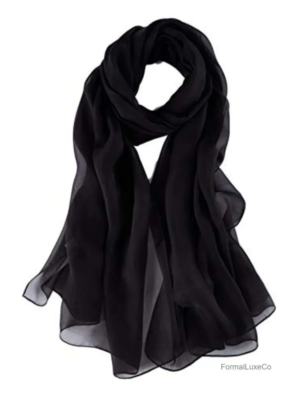 Long Silk Chiffon Fashion Scarf 69